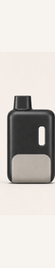 Nook compact matte-black 2mL empty disposable vape hardware — custom finish concept 4