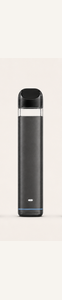 Wisp slim black-grey 1mL empty rosin disposable vape hardware — custom finish concept 3