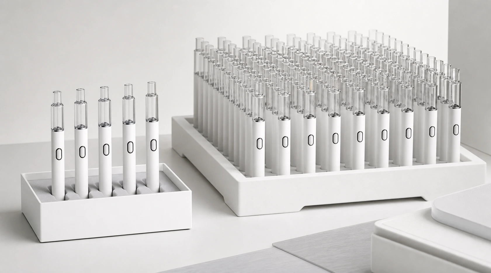 Briar 5-pack sample for empty disposable vape pen testing
