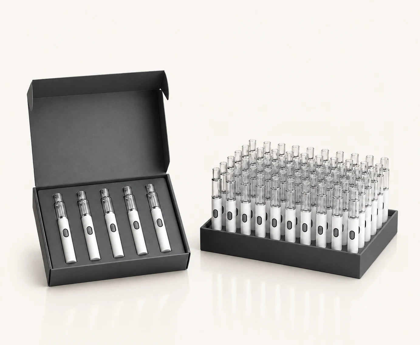 Briar 5-pack sample kit and 50-pack reorder display