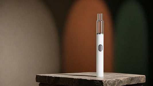 Briar Glass AIO staged against three light zones that visualize selectable voltage settings.