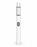 Briar Glass AIO 1.0mL empty refillable vape hardware — white device render showing glass oil tank, ceramic mouthpiece, and USB-C port

 thumbnail