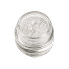 Liquid diamonds cannabis concentrate in a glass jar for extract format support
